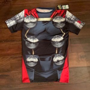 Thor Marvel Under Armour Heat Gear Compression Large NWT